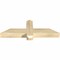 Ekena Millwork Eugene Rough Sawn Timber Gable Bracket, Douglas Fir, 36"W x 12"H x 4"D x 4"F, 8/12 Pitch GBW036X12X0404EUG00RDF - alternate 2